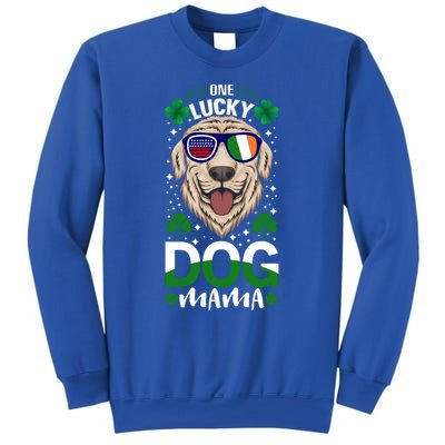 Cool One Lucky Dog Mama Funny Sarcastic St Patrick's Day Great Gift Sweatshirt