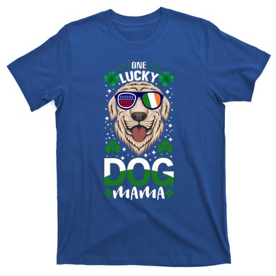 Cool One Lucky Dog Mama Funny Sarcastic St Patrick's Day Great Gift T-Shirt