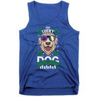 Cool One Lucky Dog Mama Funny Sarcastic St Patrick's Day Great Gift Tank Top