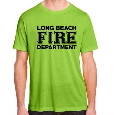 City Of Long Beach Fire Rescue California Fire Duty Gift Adult ChromaSoft Performance T-Shirt