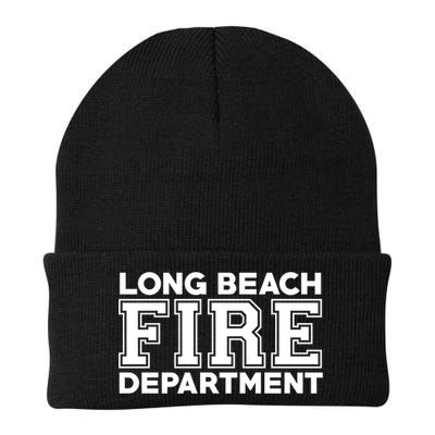 City Of Long Beach Fire Rescue California Fire Duty Gift Beanie