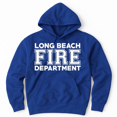City Of Long Beach Fire Rescue California Fire Duty Gift Hoodie
