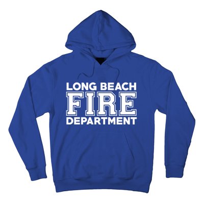 City Of Long Beach Fire Rescue California Fire Duty Gift Hoodie