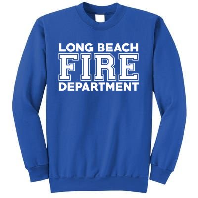 City Of Long Beach Fire Rescue California Fire Duty Gift Sweatshirt