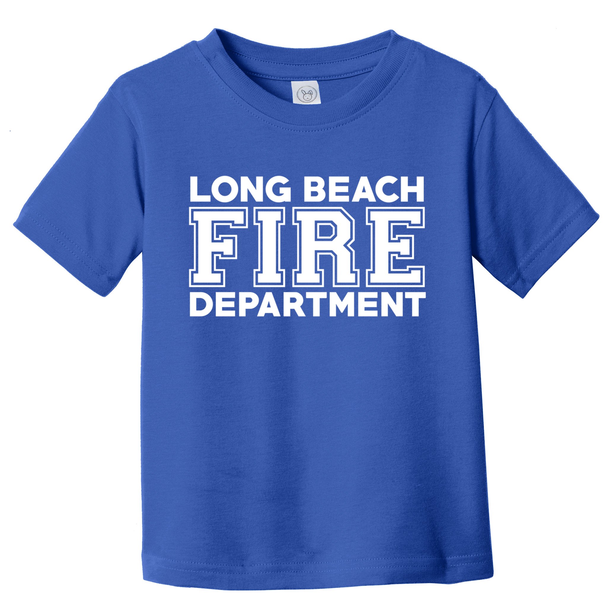 City Of Long Beach Fire Rescue California Fire Duty Gift Toddler T-Shirt