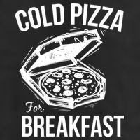 Cold Pizza For Breakfast Adult Drive Performance Visor