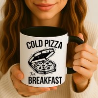 Cold Pizza For Breakfast Mug