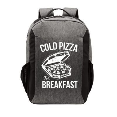 Cold Pizza For Breakfast Vector Backpack