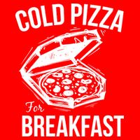Cold Pizza For Breakfast USA-Made Doggie Bandana
