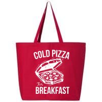 Cold Pizza For Breakfast 25L Jumbo Tote