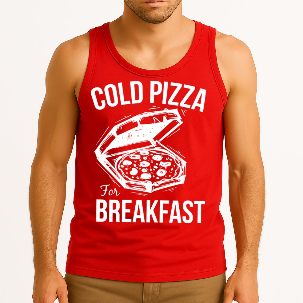 Cold Pizza For Breakfast Tank Top