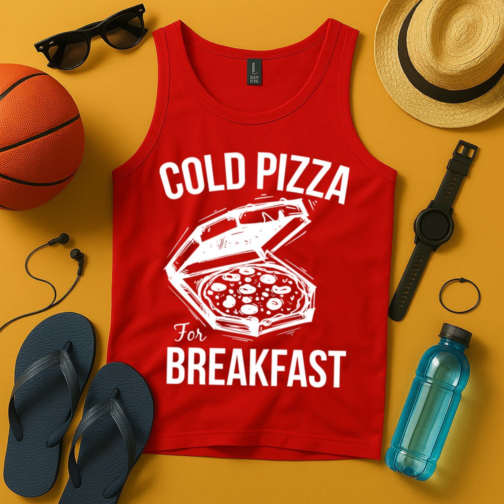 Cold Pizza For Breakfast Tank Top