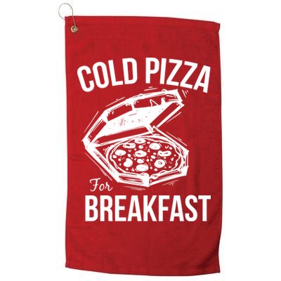Cold Pizza For Breakfast Golf Towel