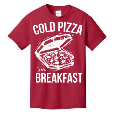 Cold Pizza For Breakfast Kids T-Shirt