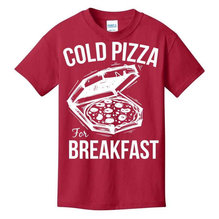 Cold Pizza For Breakfast Kids T-Shirt