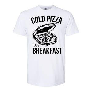 Cold Pizza For Breakfast Softstyle CVC T-Shirt