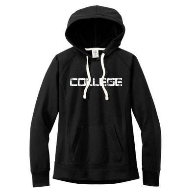 COLLEGE Animal House Frat Party Women's Fleece Hoodie