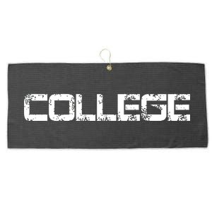 COLLEGE Animal House Frat Party Large Microfiber Waffle Golf Towel