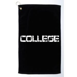 COLLEGE Animal House Frat Party Platinum Collection Golf Towel