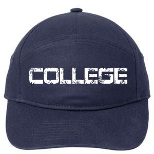 COLLEGE Animal House Frat Party 7-Panel Snapback Hat