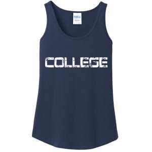 COLLEGE Animal House Frat Party Ladies Essential Tank