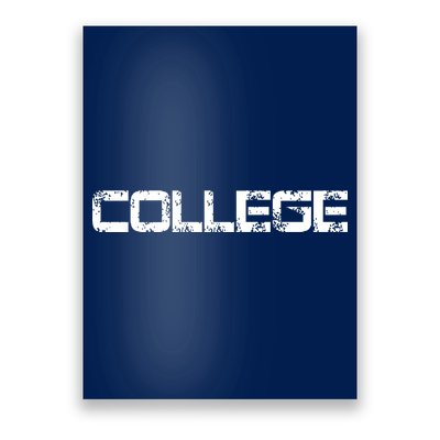 COLLEGE Frat Party Poster