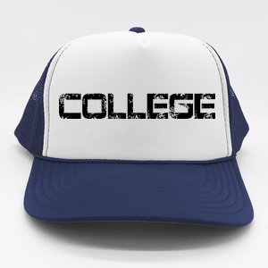 COLLEGE Animal House Frat Party Trucker Hat