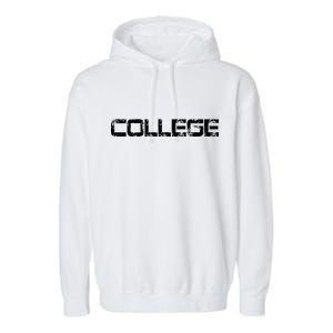 COLLEGE Animal House Frat Party Garment-Dyed Fleece Hoodie