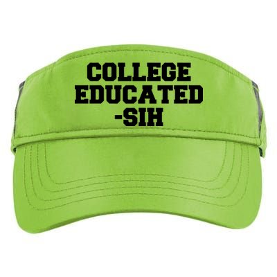 College Educated-ish Adult Drive Performance Visor