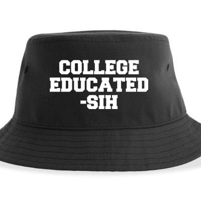 College Educated-ish Sustainable Bucket Hat