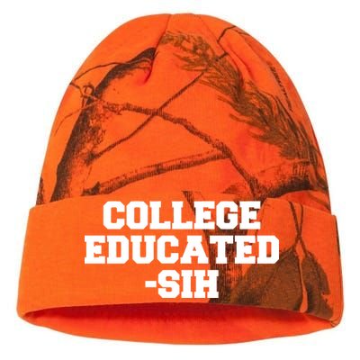 College Educated-ish Kati Licensed 12" Camo Beanie