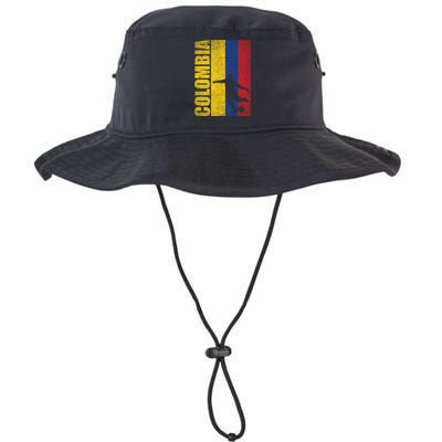 Colombia Flag Soccer World Cup Legacy Cool Fit Booney Bucket Hat