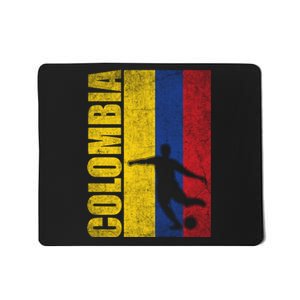 Colombia Flag Soccer World Cup Mousepad