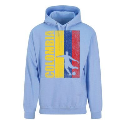 Colombia Flag Soccer World Cup Unisex Surf Hoodie