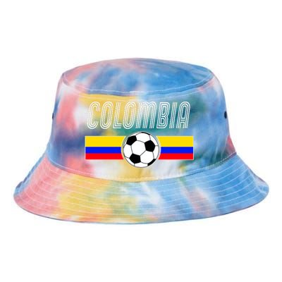 Colombia Futball Soccer Ball Logo Tie Dye Newport Bucket Hat