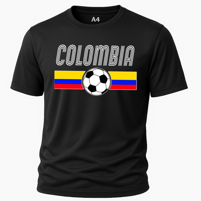 Colombia Futball Soccer Ball Logo Performance Shirt