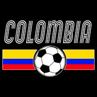 Colombia Futball Soccer Ball Logo Performance Shirt