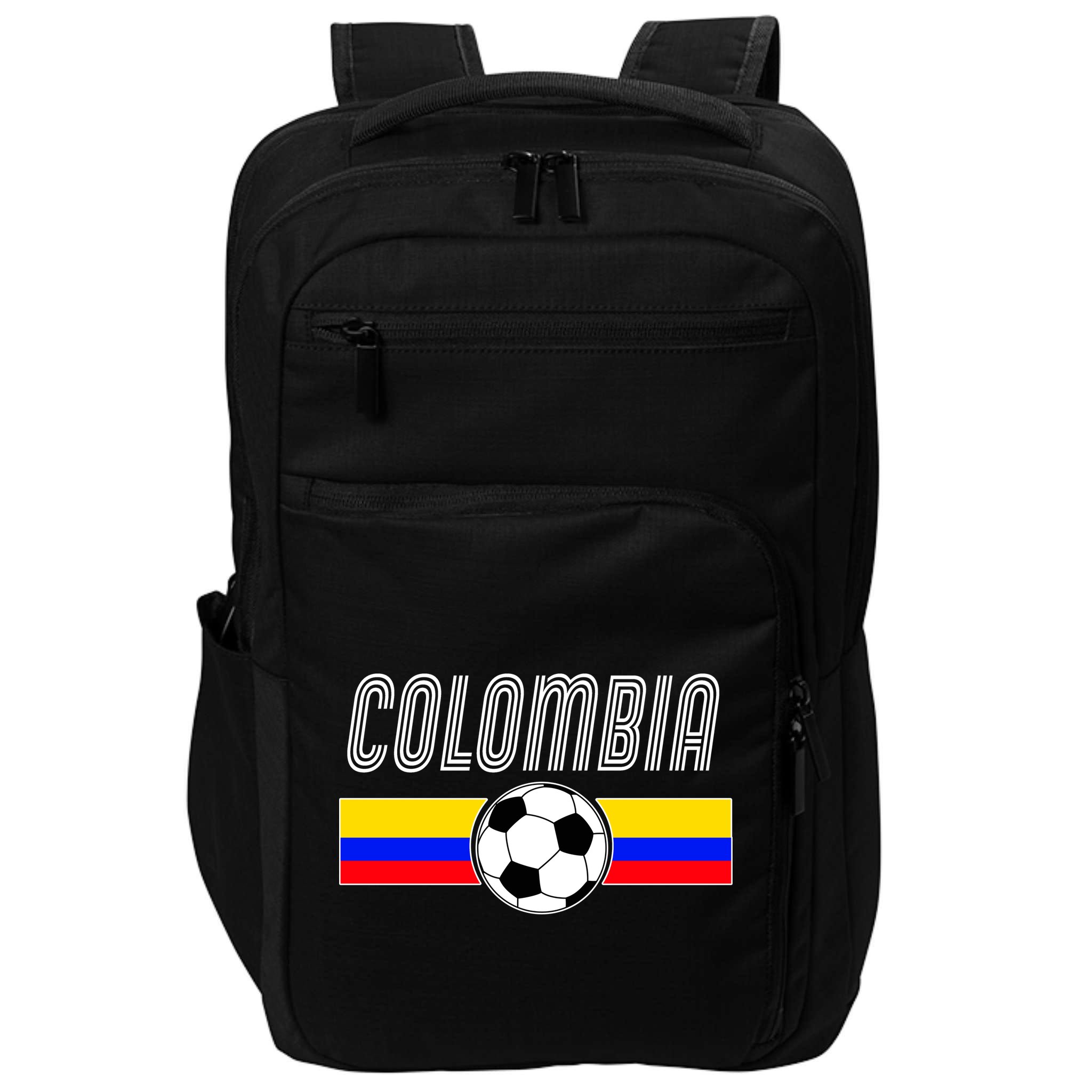 Colombia Futball Soccer Ball Logo Impact Tech Backpack