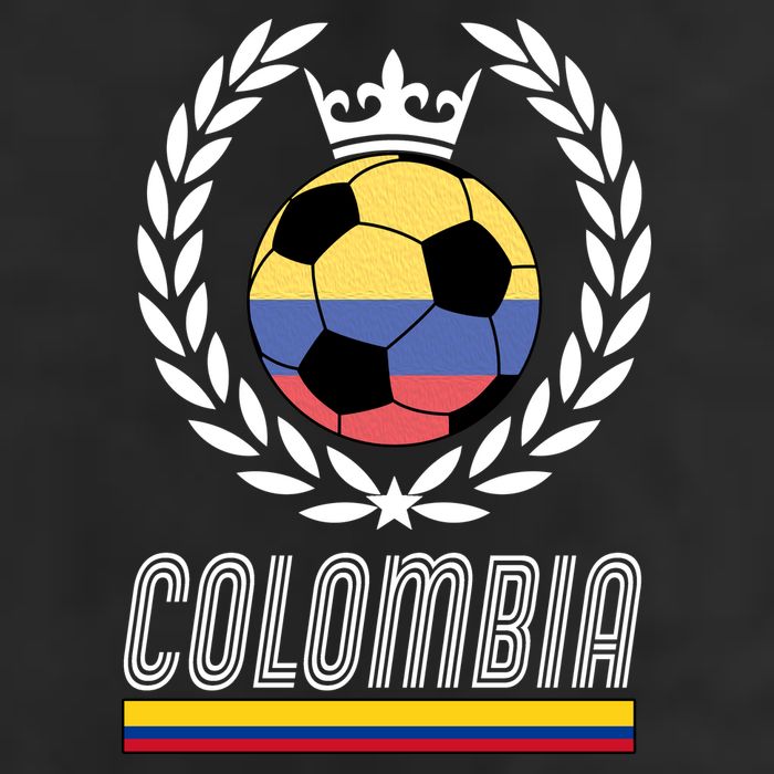Colombia Soccer Flag Emblem Adult Drive Performance Visor