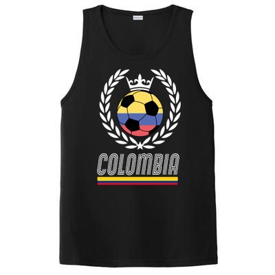 Colombia Soccer Flag Emblem PosiCharge Competitor Tank