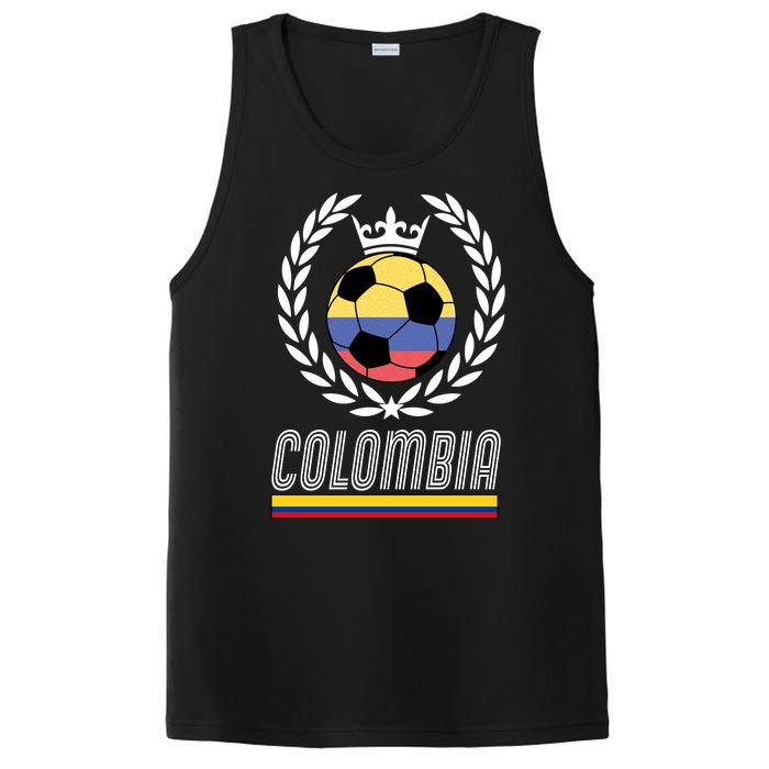 Colombia Soccer Flag Emblem PosiCharge Competitor Tank