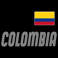 Colombia Soccer Jersey Flag Tall T-Shirt