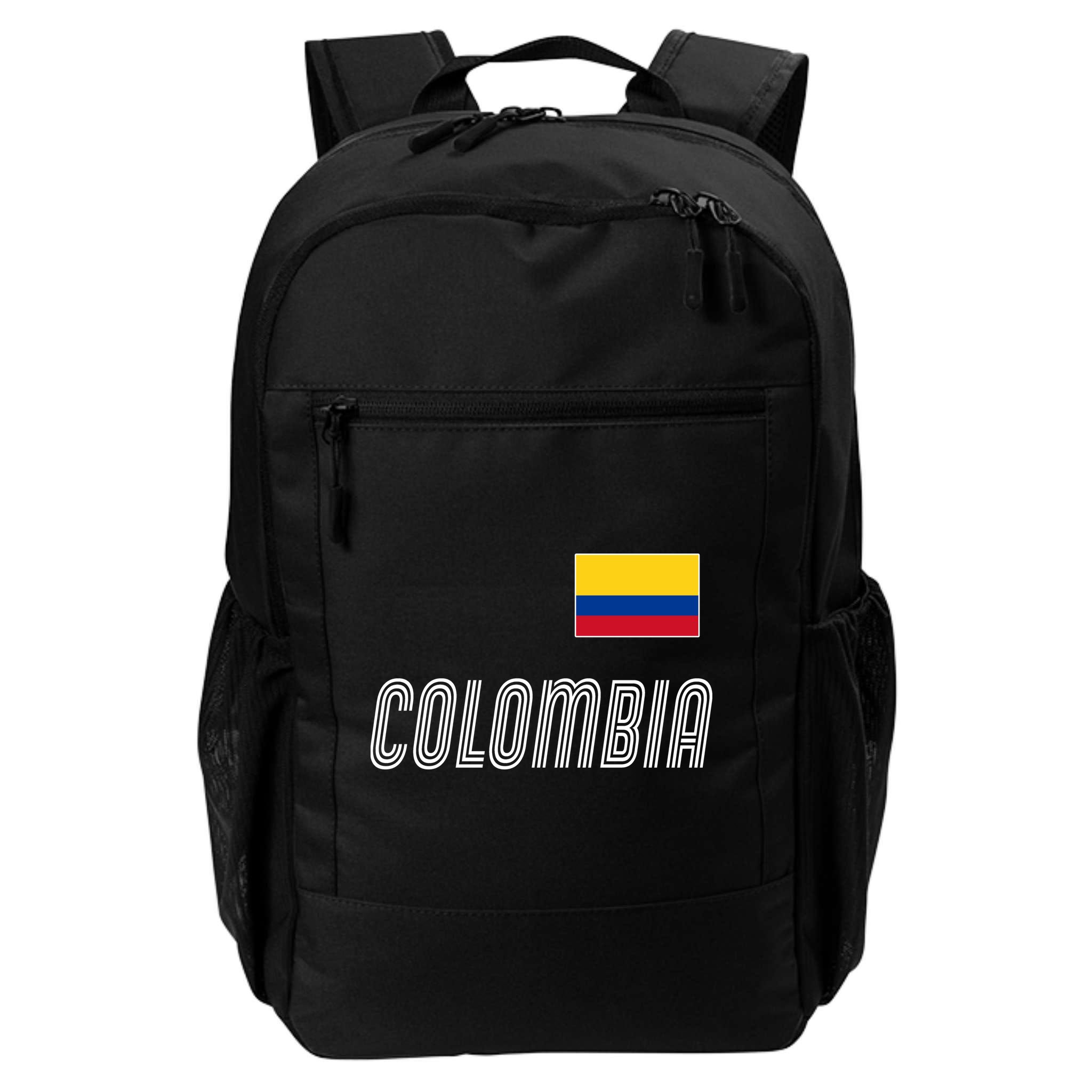 Colombia Soccer Jersey Flag Backpack