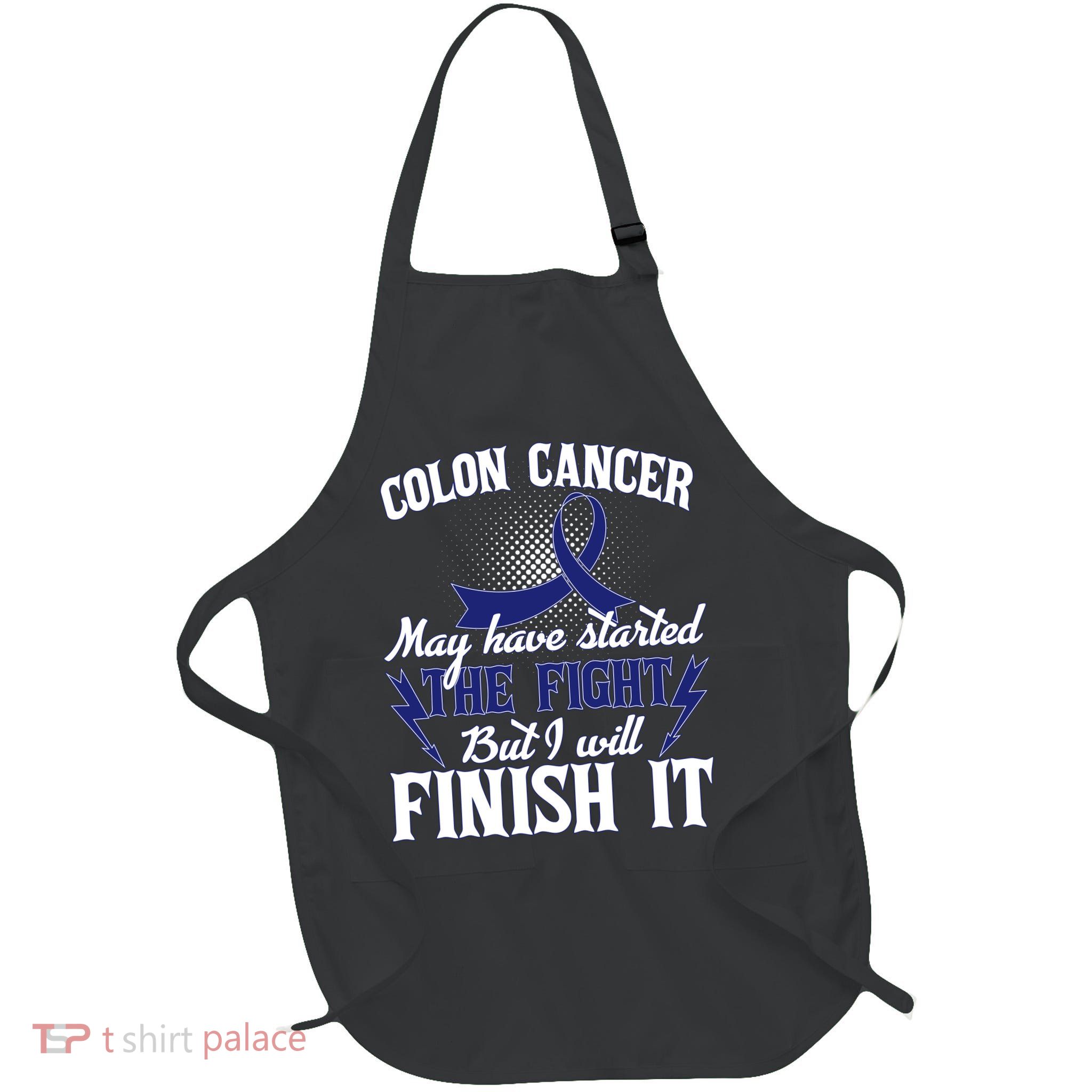 Colon Cancer Awareness Finish The Fight Apron