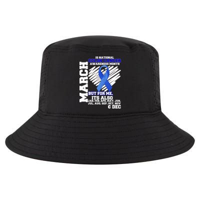 Colon Cancer Awareness Month Is Every Month Cool Comfort Performance Bucket Hat