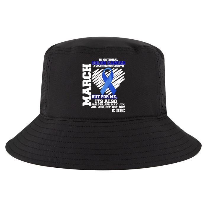 Colon Cancer Awareness Month Is Every Month Cool Comfort Performance Bucket Hat