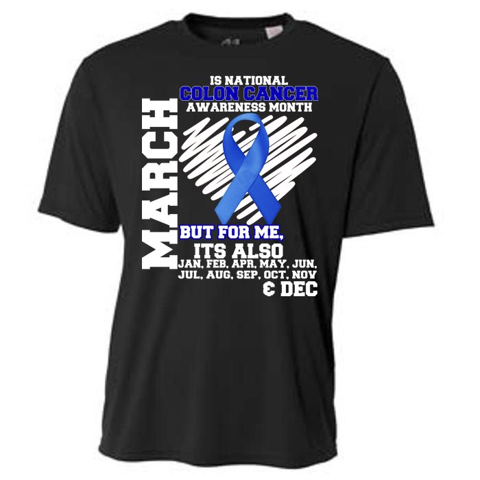 Colon Cancer Awareness Month Is Every Month Cooling Performance Crew T-Shirt