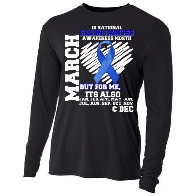 Colon Cancer Awareness Month Is Every Month Cooling Performance Long Sleeve Crew