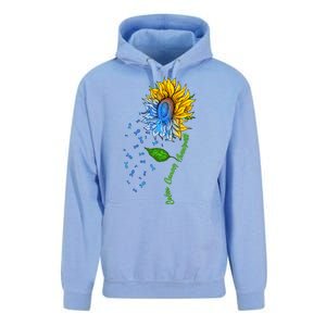 Colon Cancer Awareness Sunflower Support Unisex Surf Hoodie