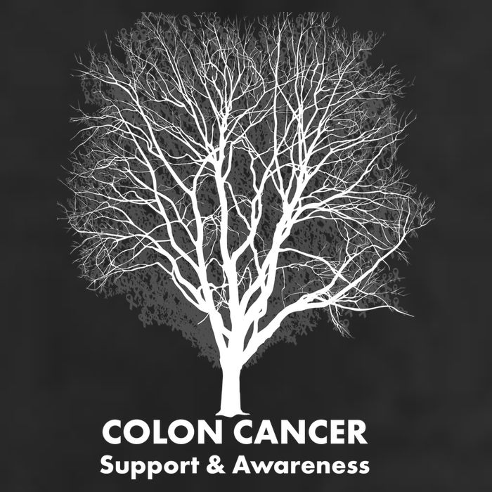 Colon Cancer Awareness Tree 11oz C Handle Ceramic Mug